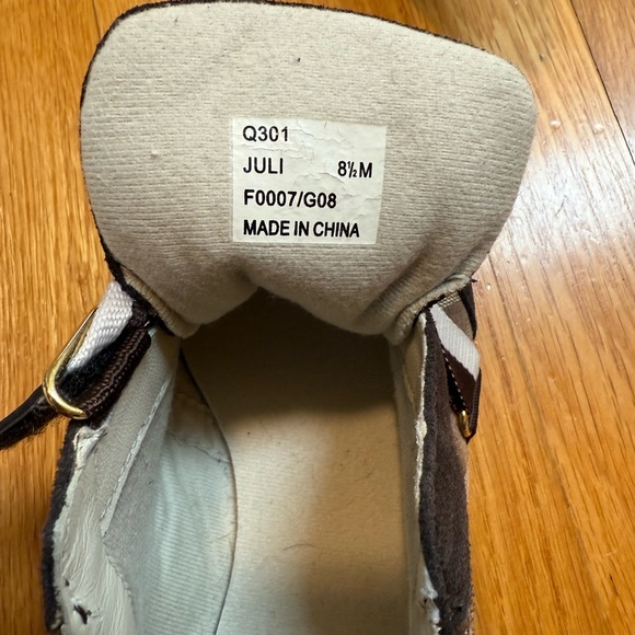 Coach Brown and Black Sneakers Sporty Design - Picture 6 of 6